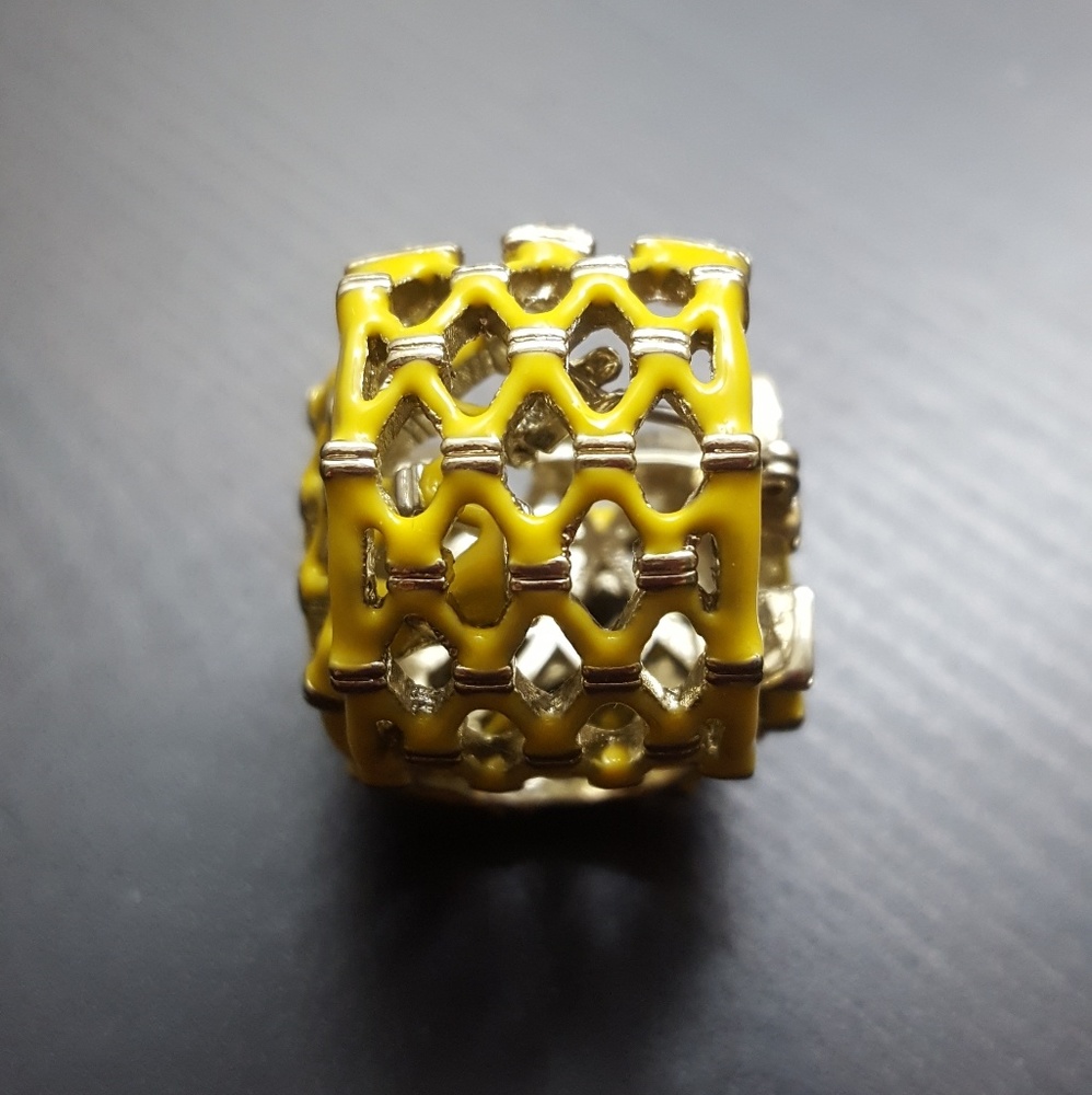 Yellow earrings from Talbots. BRAND NEW!!!